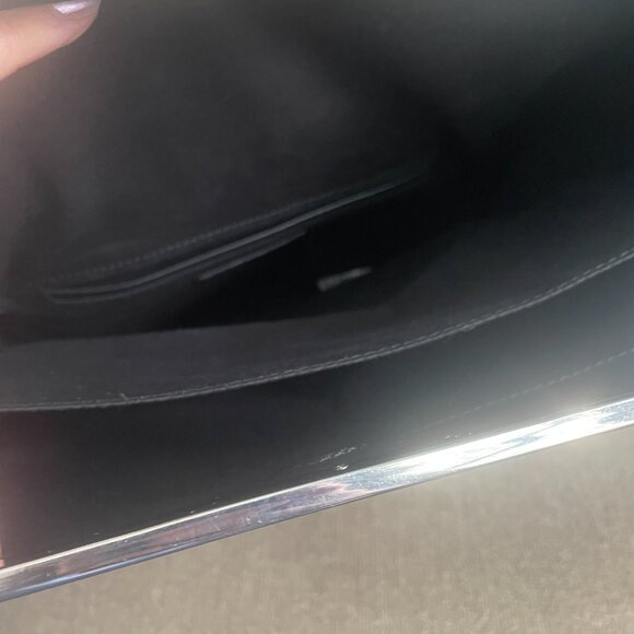 Zara black leather chain purse - Picture 9 of 10